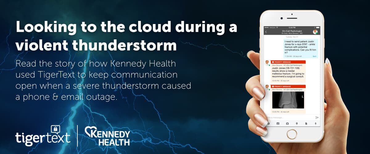 Looking to the Cloud During a Violent Thunderstorm