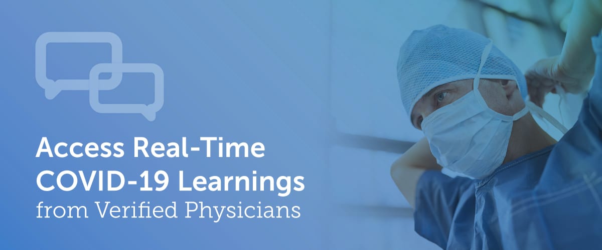 Connecting physicians during COVID-19