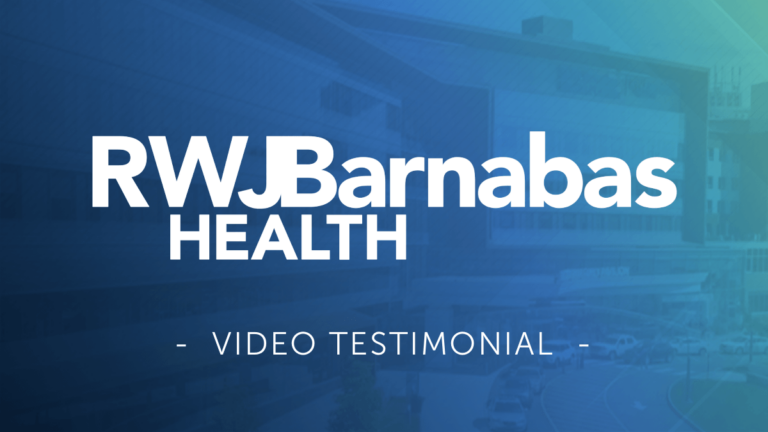 rwjbarnabas health clinical communication platform testimonial review copy