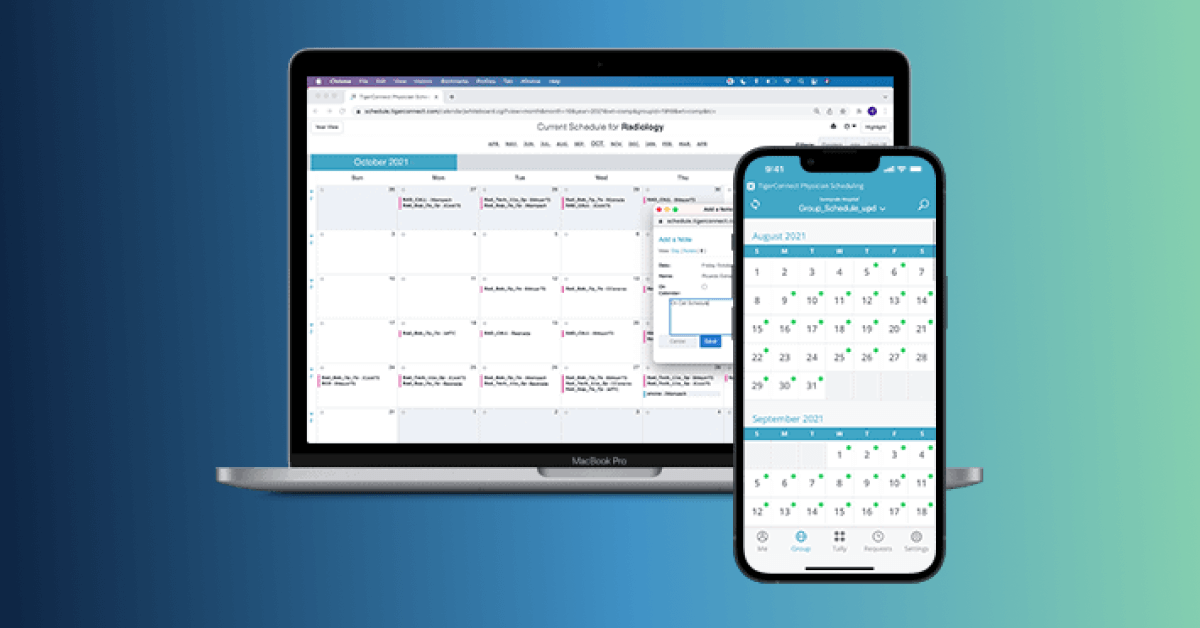 Physician Scheduling Software for Clinics | TigerConnect