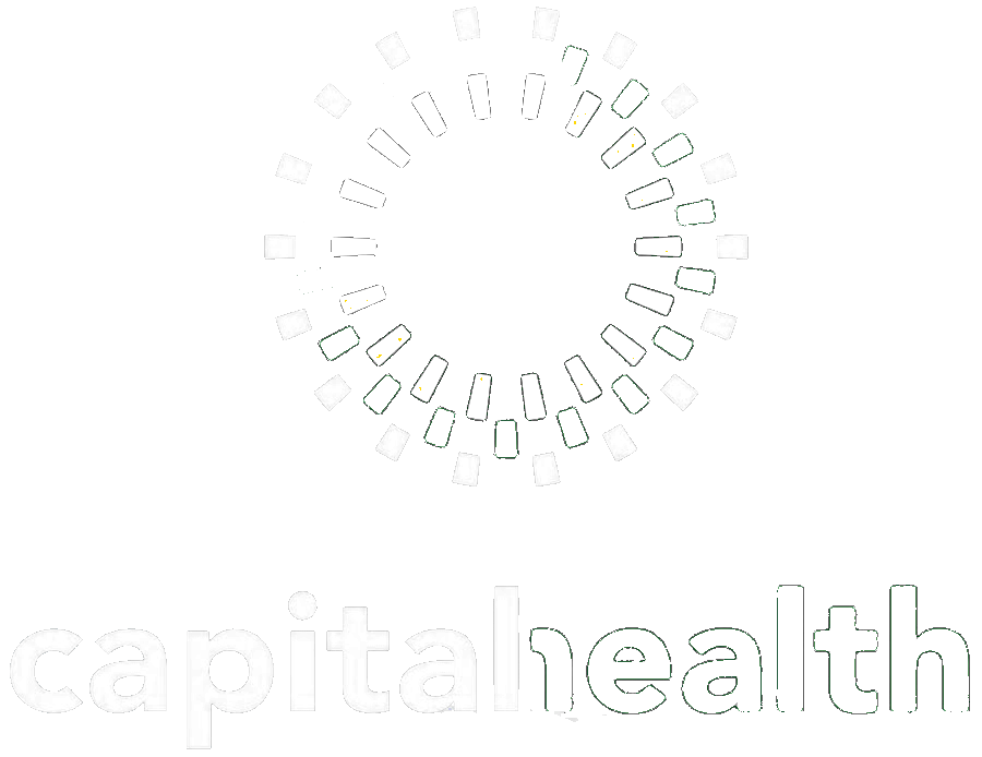 CapitalHealth logo white