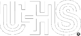 UHS logo white