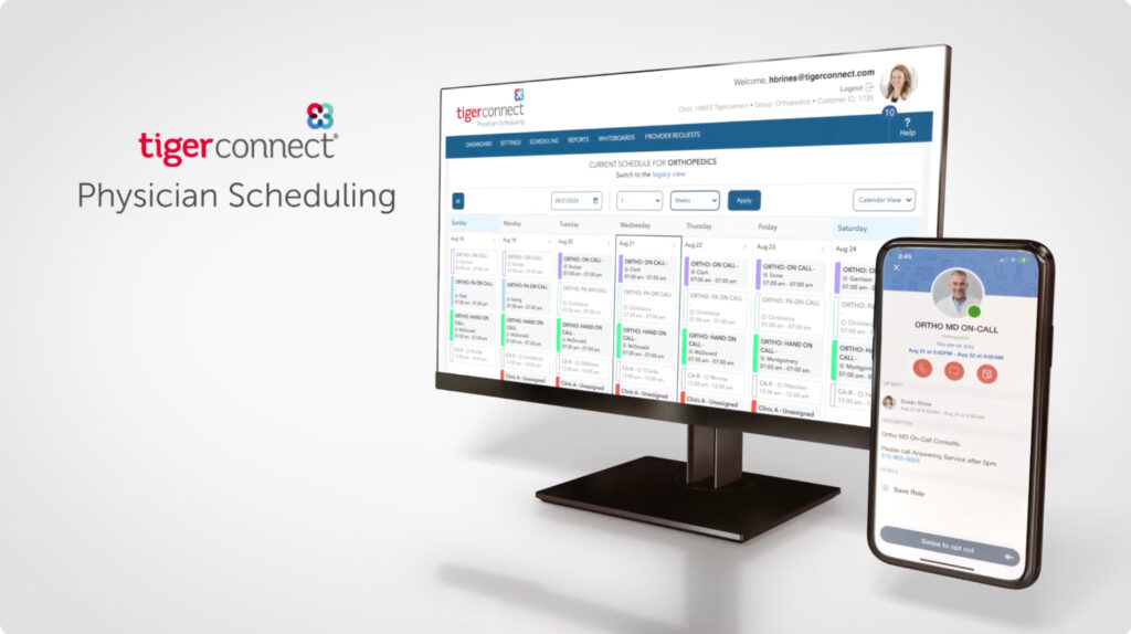 TigerConnect Physician Scheduling 2 PS product video