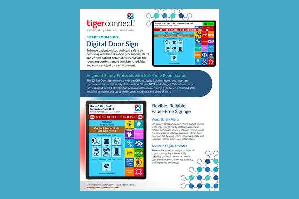 Datasheet Smart Room DigitalDoorSign Rollup