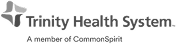 Trinity Health logo gray