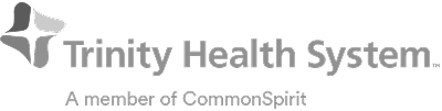 Home 7 Trinity Health System logo gray